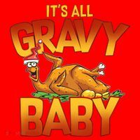 It's All Gravy Baby Santa Hat thumb 1
