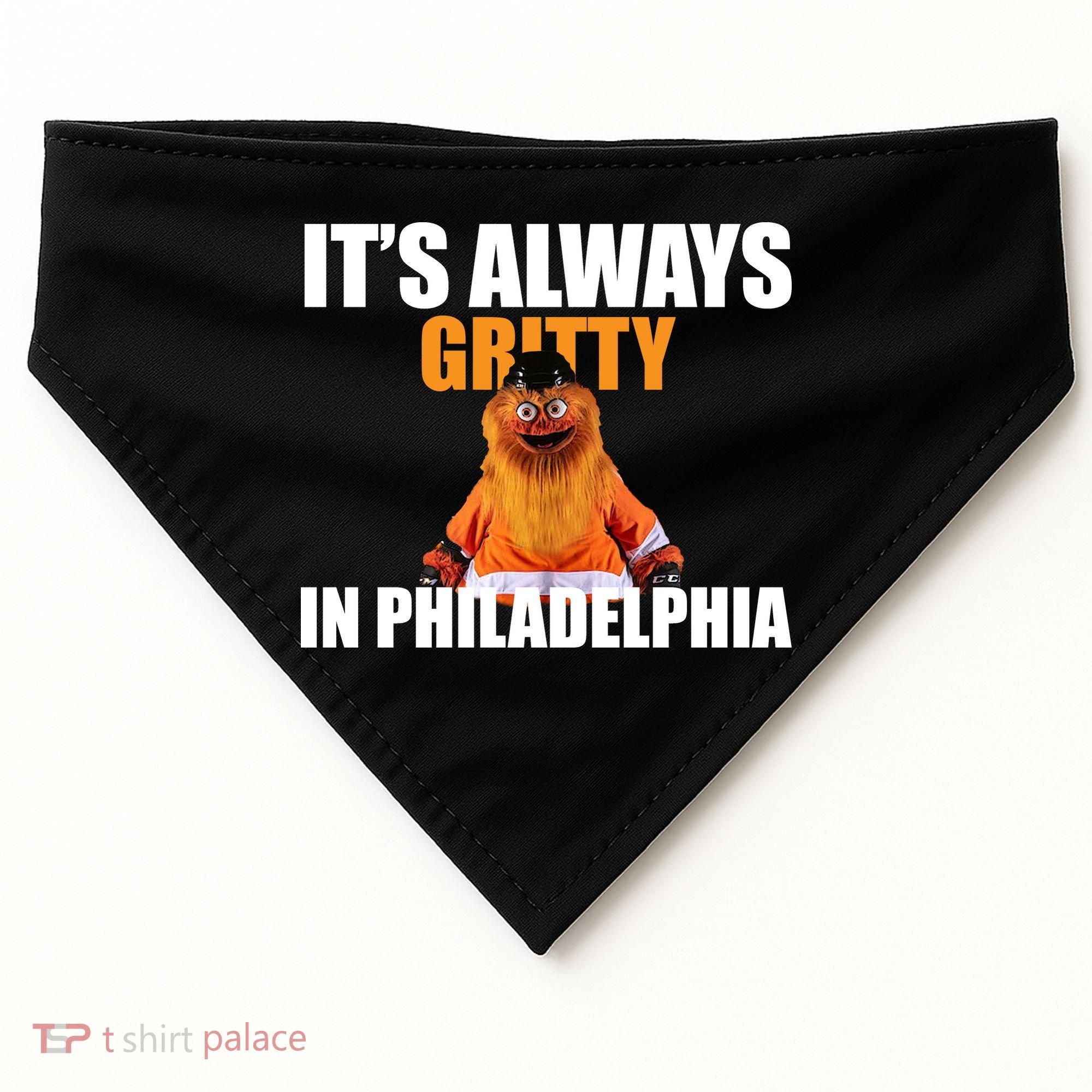 It's Always Gritty In Philadelphia USA-Made Doggie Bandana