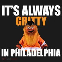 It's Always Gritty In Philadelphia Button thumb 1