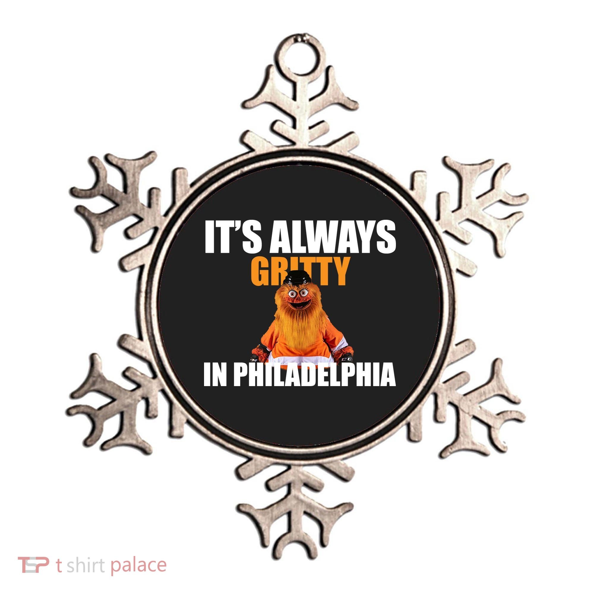 It's Always Gritty In Philadelphia Ornament