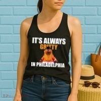 It's Always Gritty In Philadelphia Women's Tank Top thumb 2