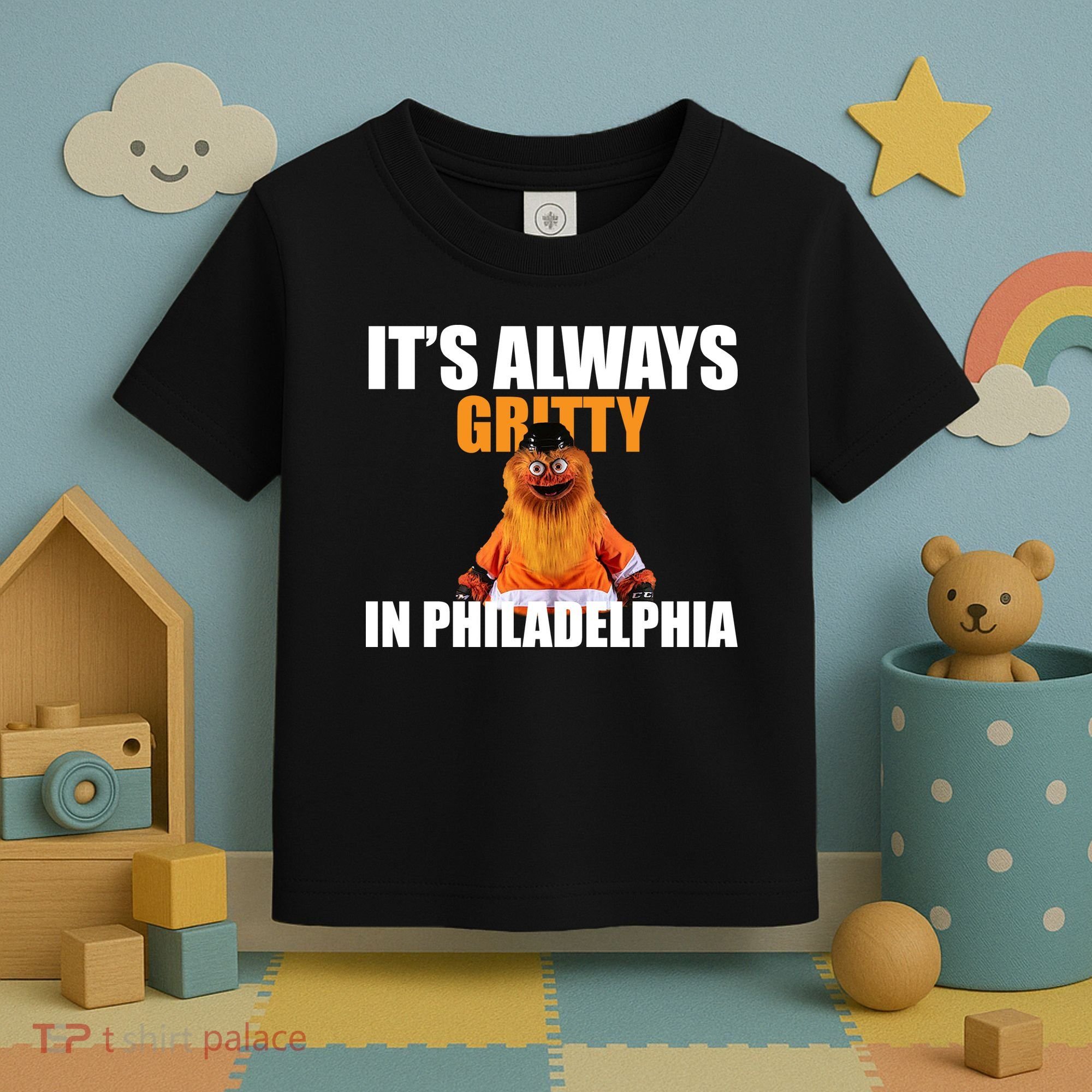 It's Always Gritty In Philadelphia Toddler T-Shirt