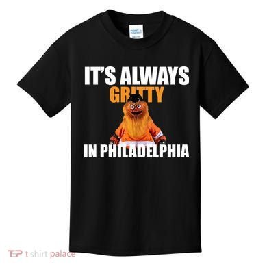 It's Always Gritty In Philadelphia Kids T-Shirt