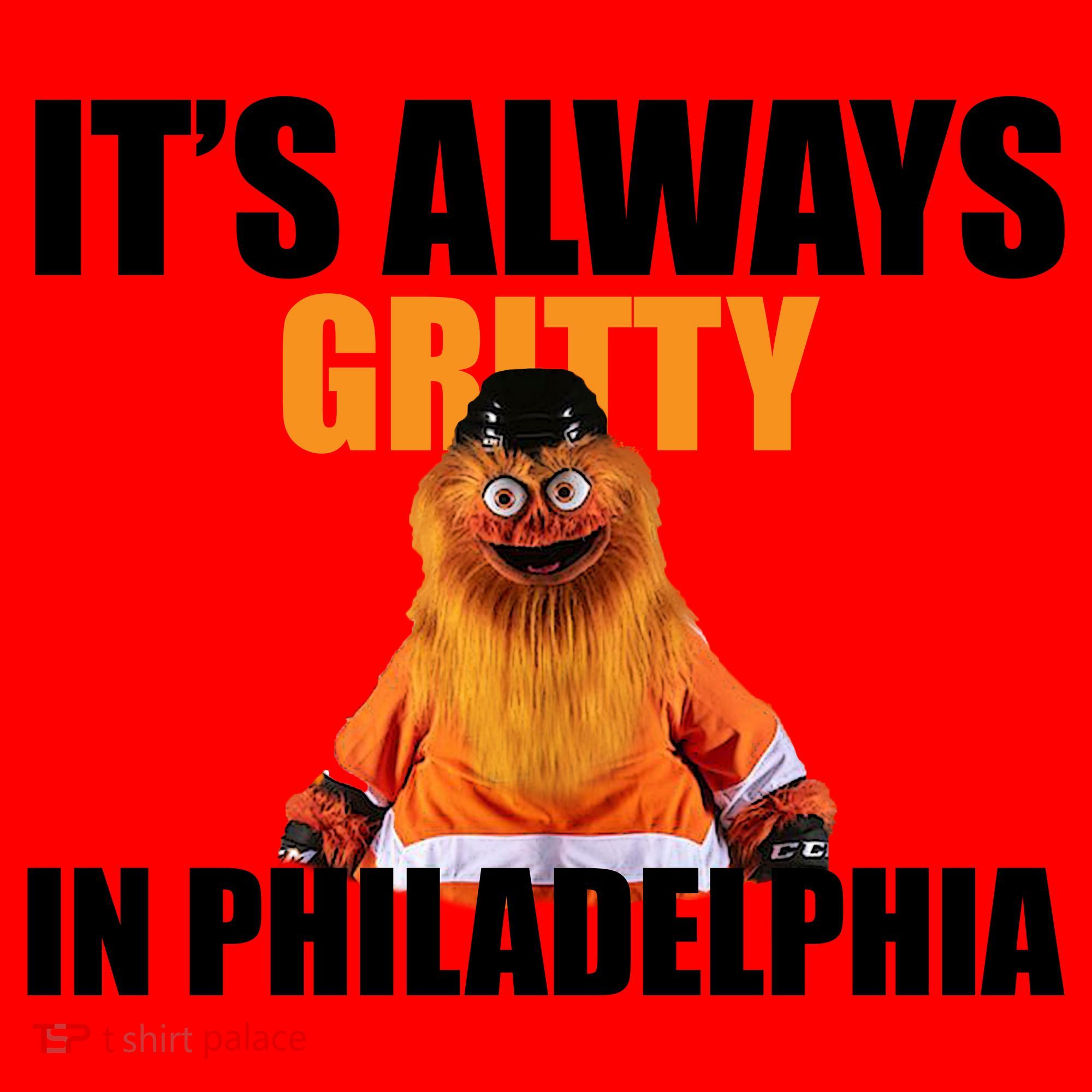 It's Always Gritty In Philadelphia Santa Hat