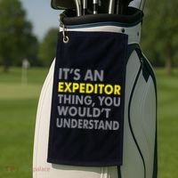It's An Expeditor Thing Golf Towel thumb 2