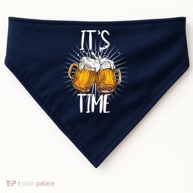 It's Beer Time USA-Made Doggie Bandana