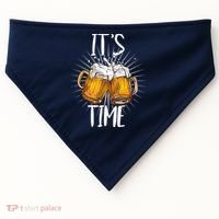 It's Beer Time USA-Made Doggie Bandana thumb 0