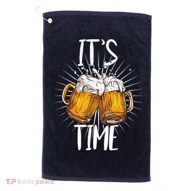 It's Beer Time Golf Towel