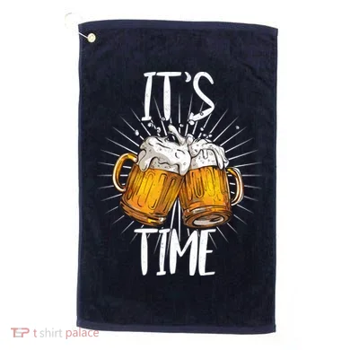 It's Beer Time Golf Towel