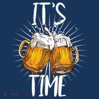 It's Beer Time Women's Long Sleeve Shirt thumb 2