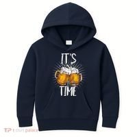 It's Beer Time Kids Hoodie thumb 0