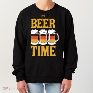 It's Beer Time German Flag Women's Sweatshirt