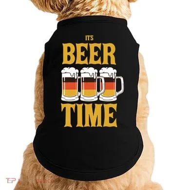 It's Beer Time German Flag Doggie Tank