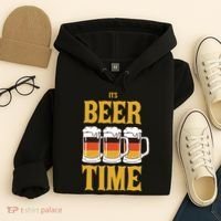It's Beer Time German Flag Hoodie thumb 4