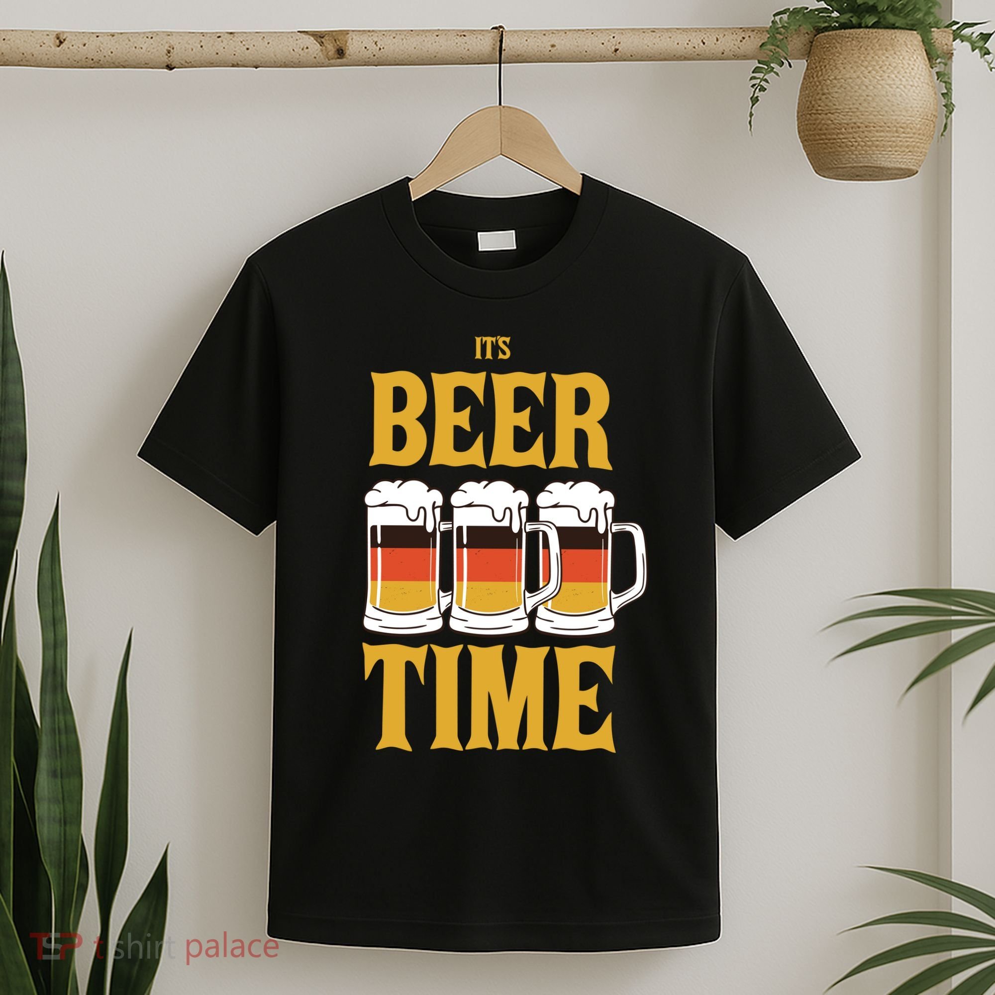 It's Beer Time German Flag T-Shirt