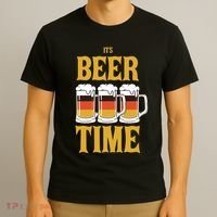 It's Beer Time German Flag T-Shirt thumb 3