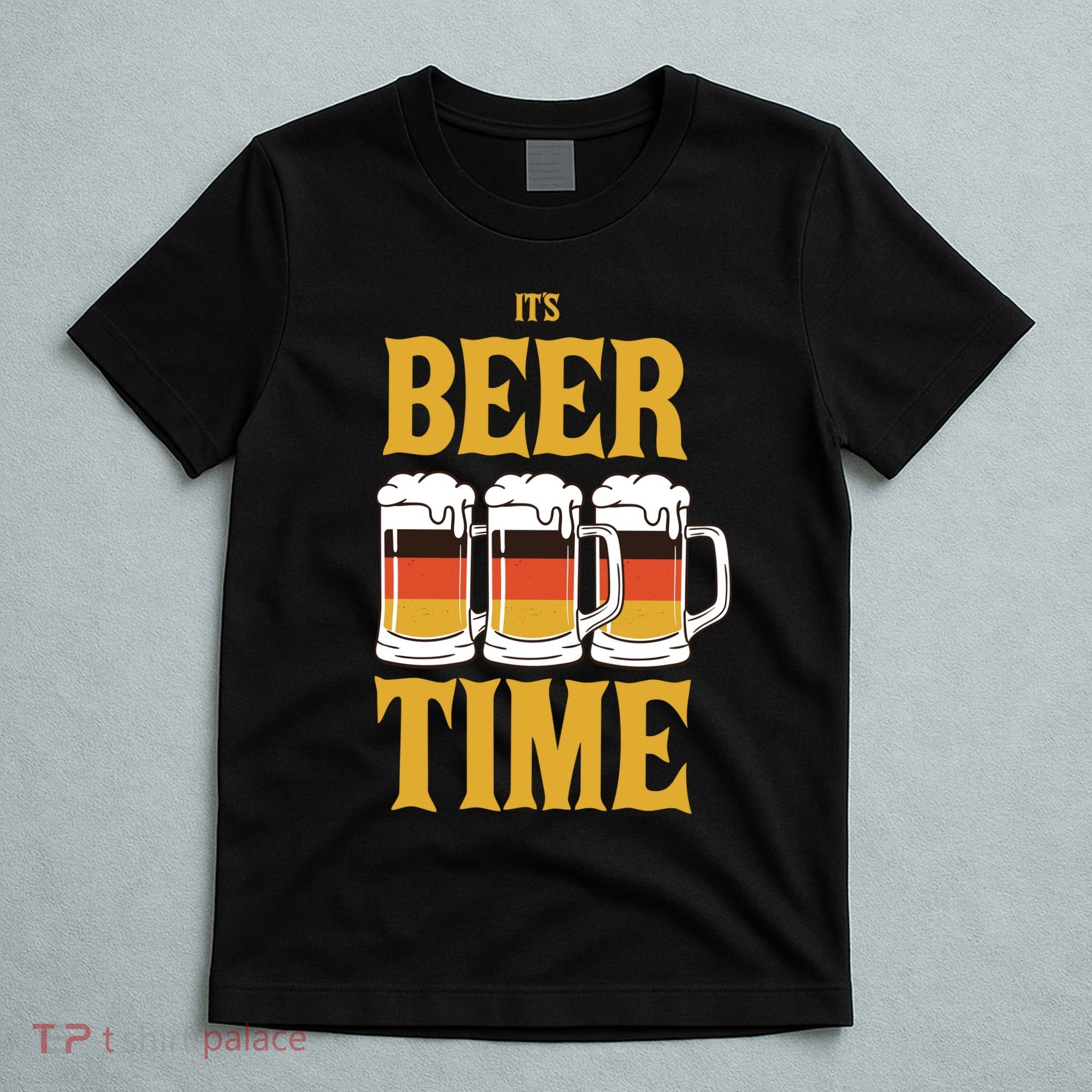 It's Beer Time German Flag T-Shirt