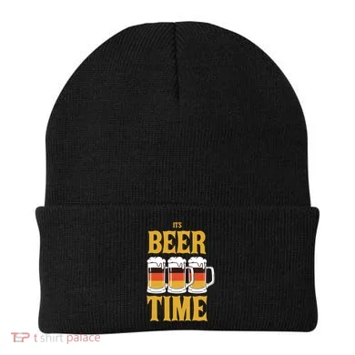 It's Beer Time German Flag Beanie