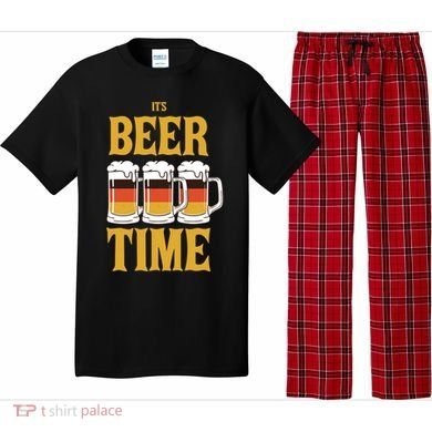 It's Beer Time German Flag Pajama Set