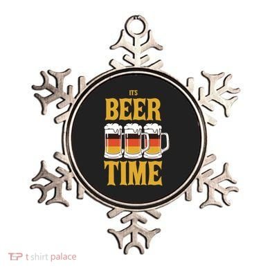 It's Beer Time German Flag Ornament