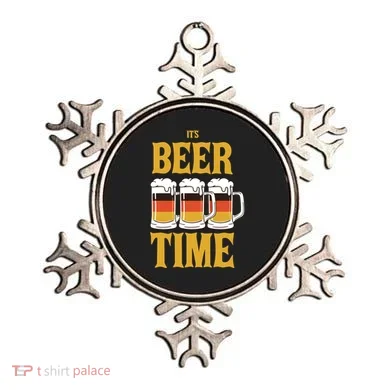 It's Beer Time German Flag Ornament