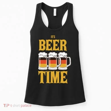 It's Beer Time German Flag Women's Tank Top