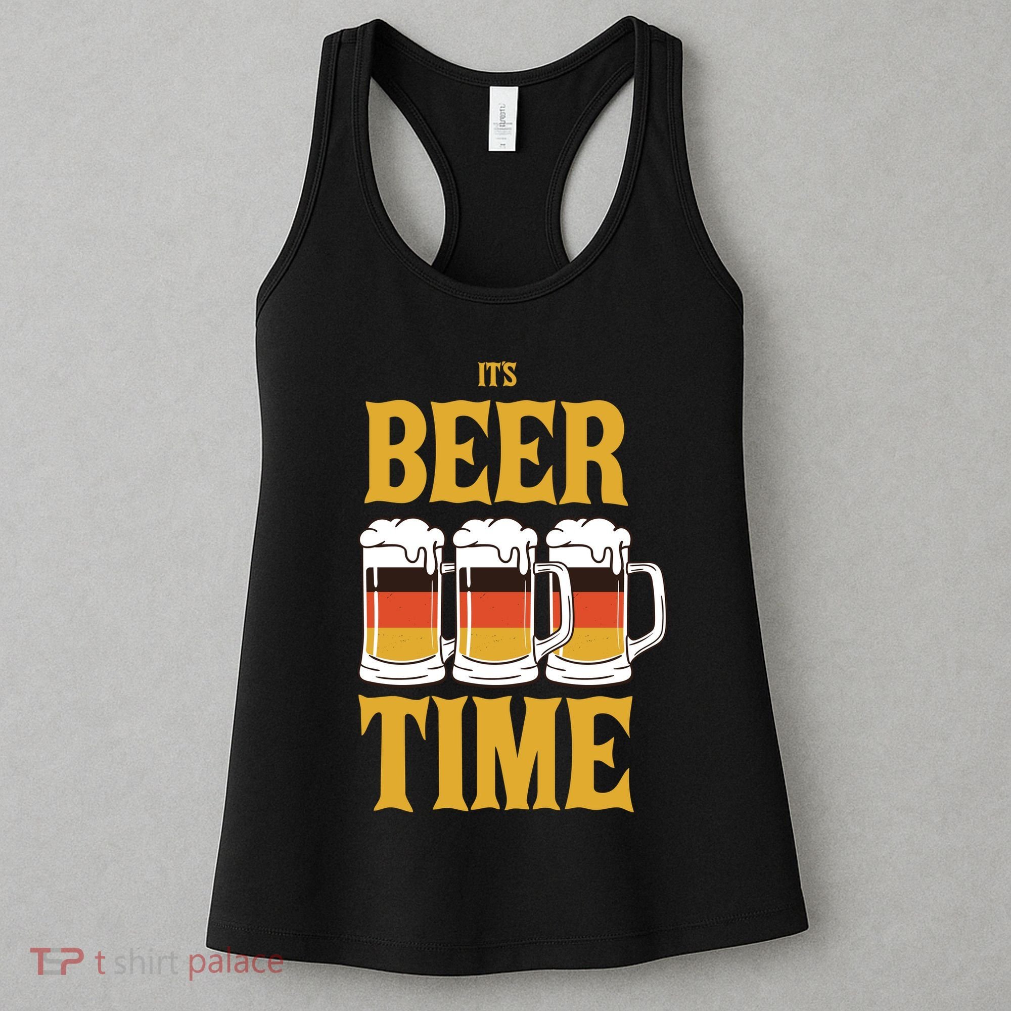It's Beer Time German Flag Women's Tank Top