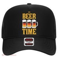 It's Beer Time German Flag Hat thumb 0