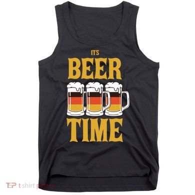 It's Beer Time German Flag Tank Top