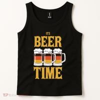 It's Beer Time German Flag Tank Top thumb 2