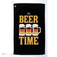 It's Beer Time German Flag Golf Towel thumb 0
