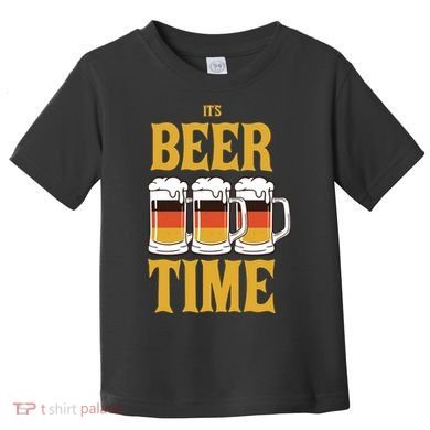 It's Beer Time German Flag Toddler T-Shirt
