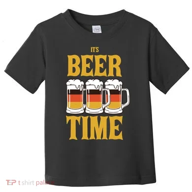 It's Beer Time German Flag Toddler T-Shirt