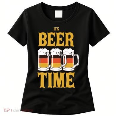 It's Beer Time German Flag Women's T-Shirt