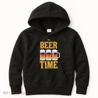 It's Beer Time German Flag Kids Hoodie thumb 0
