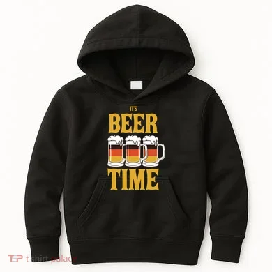 It's Beer Time German Flag Kids Hoodie