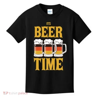 It's Beer Time German Flag Kids T-Shirt