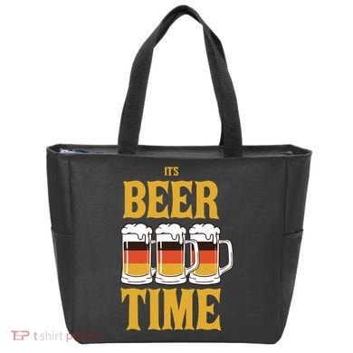 It's Beer Time German Flag Tote Bag