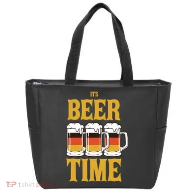 It's Beer Time German Flag Tote Bag