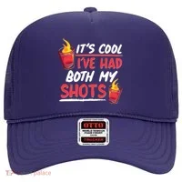 It's Cool I've Had Both My Shots Flaming Drinks Hat thumb 0
