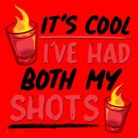 It's Cool I've Had Both My Shots Flaming Drinks Santa Hat thumb 1
