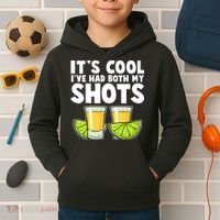 It's Cool I've Had Both My Shots Tequila Shots  Kids Hoodie thumb 2