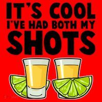 It's Cool I've Had Both My Shots Tequila Shots  Santa Hat thumb 1