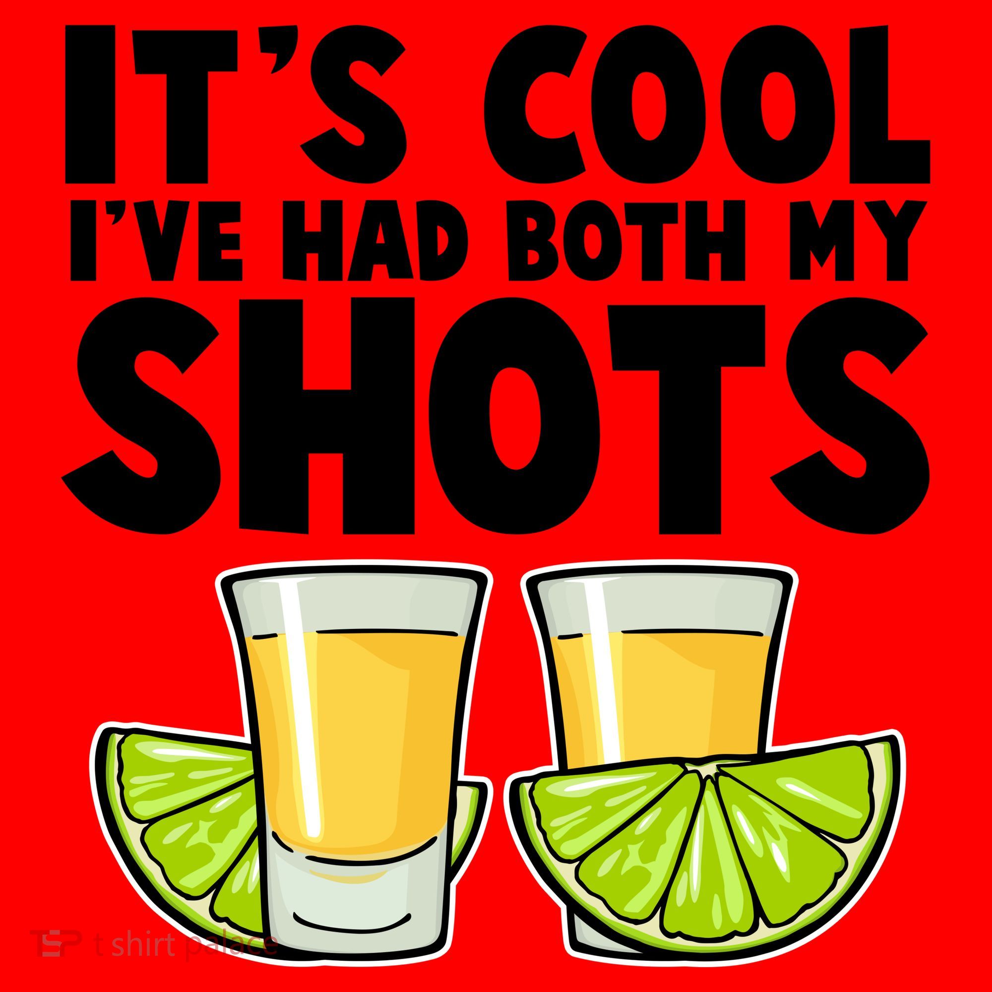 It's Cool I've Had Both My Shots Tequila Shots  Santa Hat