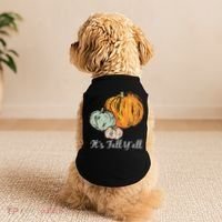 It's Fall Y'all Pumpkin Illustration Doggie Tank thumb 2
