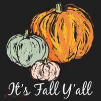 It's Fall Y'all Pumpkin Illustration Hat thumb 2