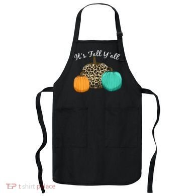 It's Fall Y'all Pumpkins Autumn Apron