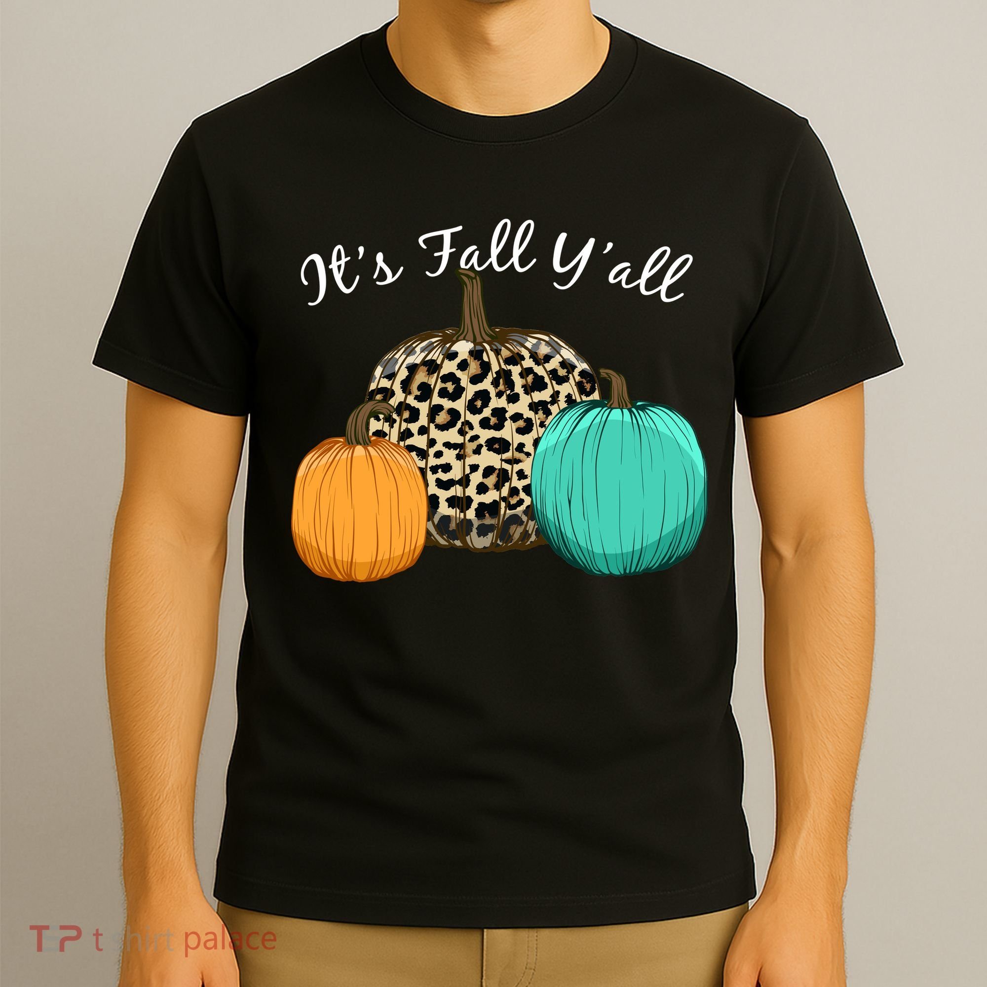 It's Fall Y'all Pumpkins Autumn T-Shirt