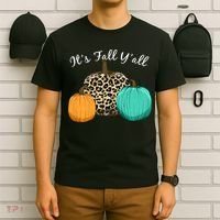 It's Fall Y'all Pumpkins Autumn T-Shirt thumb 6