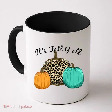 It's Fall Y'all Pumpkins Autumn Coffee Mug